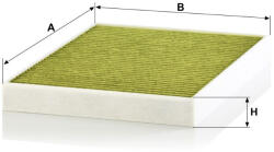 Mann-filter Utastér - Kabin szűrő Mann Filter FP 31 003 (FP31003)