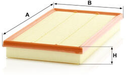 Mann-filter Levegőszűrő Mann Filter C 43 002 (C43002)