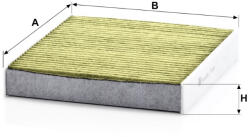 Mann-filter Utastér - Kabin szűrő Mann Filter FP 2440 (FP2440)