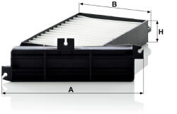Mann-filter Utastér - Kabin szűrő Mann Filter CU 2709 (CU2709)