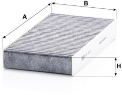 Mann-filter Utastér - Kabin szűrő Mann Filter CUK 2327-2 (CUK2327-2)