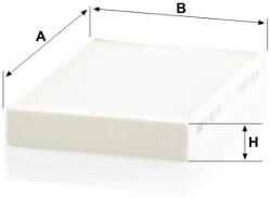 Mann-filter Utastér - Kabin szűrő Mann Filter CU 22 016 (CU22016)