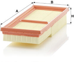 Mann-filter Levegőszűrő Mann Filter C 2861-2 (C2861-2)