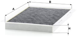 Mann-filter Utastér - Kabin szűrő Mann Filter CUK 3569 (CUK3569)