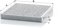 Mann-filter Utastér - Kabin szűrő Mann Filter CUK 2132 (CUK2132)