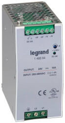 Legrand tápegység 240W 200-500/24V= kapcsolóüzemű stabilizált - 146664 (146664)