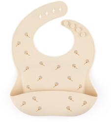 Petite&Mars Sam Beige 6m+ bavețică Dandelion 1 buc Bavata