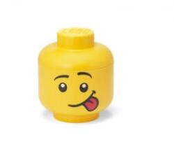 LEGO® Tárolódoboz, fej, kicsi, , Silly (L40311726) (L40311726)