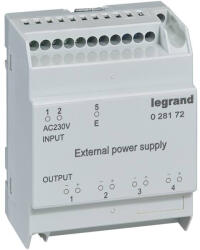 Legrand DMX3 1600 tápegység elektronikus védelmi egységekhez 24 V DC - 28172 (28172)