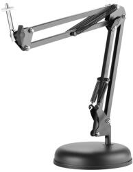 Techsuit Desk Holder Techsuit - Állítható kar többcélú használatra, 1/4" csavarkompatibilitással - Fekete (GT6)