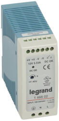 Legrand tápegység 40W 100-240/12V= kapcsolóüzemű stabilizált - 146602 (146602)
