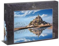 Ulmer 1000 db-os puzzle - Mont Saint-Michel Castle (0176) (0176)