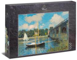 Ulmer 1000 db-os puzzle - Bridge at Argenteuil, Claude Monet (0817) (0817)