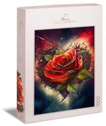 Ulmer 1000 db-os puzzle - Rose Heart (4747) (4747)