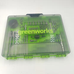Greenworks Fúró és behajtó készlet - 90 db-os Greenworks APT-90DDS-GW (2944607-GW)