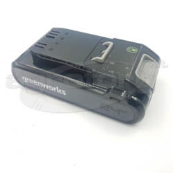 GreenWorks Akkumulátor Greenworks 24v 4ah, vízálló, 21700 ((usb-s powerbank is, porszívóhoz) (2940407-GW)