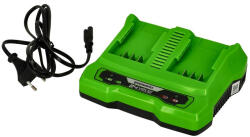 GreenWorks Akkumulátor töltő Greenworks G24X2UC2 2 ah 2 töltőhely (2931907-GW)