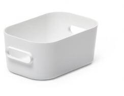 SMARTSTORE Műanyag tárolódoboz, 0, 6 liter, 'Compact XS', fehér (CSDSMART01) (CSDSMART01)