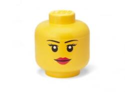 LEGO® Tárolódoboz, fej, nagy, , Girl (L40321725) (L40321725)
