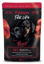 Fitmin For Life Adult és Kiskutyák Marha 85 g marhahúsos falatok szószban kiskutyák és felnőtt kutyák számára