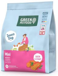 Green Petfood InsectDog Mini Skin and Coat 900g gabonamentes rovarfehérjével készült eledel kis kutyák számára