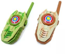 Manyuk Toys Детски уоки-токи - кафяво-зелено (r-853) Радиостанции