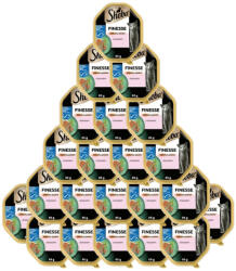 Sheba SHEBA Finesse tálca 22x85 g - nedves teljes értékű eledel felnőtt macskáknak, lazaccal, pástétomban