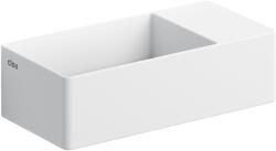 Clou New Flush mosdótál 35x18 cm négyszögletes klasszikus-mosdótálak fehér matt CL/03.13430. 02 (CL031343002)