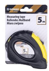 DONAU Mérőszalag, 5 m x 19 mm, DONAU "Safety", fekete-sárga 18215351-99 (18215351-99)
