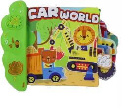 Man Yuk Toys Carte textilă moale cu muzică și lumină - vehicule (988 41)