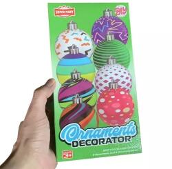 Man Yuk Toys Decorațiuni de Crăciun de pictat - set de 8 buc (SM909)