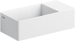 Clou New Flush mosdótál 35x18 cm négyszögletes klasszikus-mosdótálak fehér matt CL/03.13430 (CL0313430)