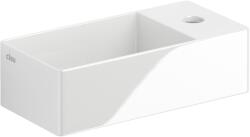 Clou New Flush mosdótál 35x18 cm négyszögletes klasszikus-mosdótálak fehér fényes CL/03.03430. 01 (CL030343001)