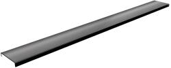 Schedpol Base Graphite Brushed Range lineáris lefolyófedél 70 cm grafit 10.051/DPGS (10051DPGS)