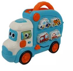 Man Yuk Toys Zenélő formaválogató autó (66001) - jatekbolt