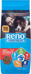 Reno Optimal Life száraz kutyaeledel, kutyatáp felnőtt kutyáknak marhával és zöldségekkel - 3 kg