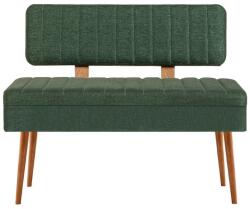 Hanah Home Bancă Vona Green, verde închis
