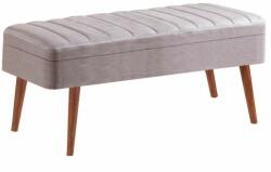 Hanah Home Bancă Vina 2 Grey and Walnut