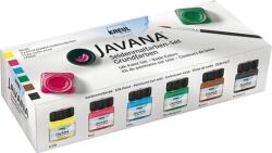 Kreul Javana Комплект цветове за коприна Basic Colours 6 x 20 ml (81600)