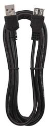 EMOS USB kábel 2.0 A - A/F csatlakozó 2m