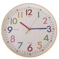 4home Ceas de perete Colorful, diam. 30, 5 cm, plastic