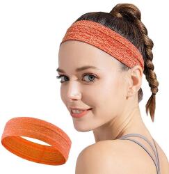  Rugalmas szövet fejpánt futó fitness rózsaszín