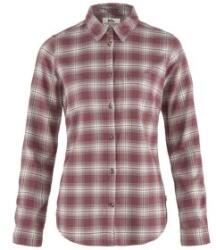 Fjällräven Övik Flannel Shirt Women Cămașă cu mânecă lungă Mesa Purple-Fog M