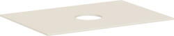 Hansgrohe Xevolos E 780/550 pultlap középkivágással csapfurat nélküli mosdótálhoz, matt homok 54328780 (54328780)