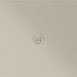  Sapho Gsi Extra Flat kerámia zuhanytálca 90x90x2 cm, matt kréta 46090908 (46090908)