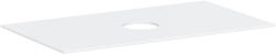 Hansgrohe Xevolos E 980/550 pultlap középkivágással csapfurat nélküli mosdótálhoz, matt fehér 54329700 (54329700)