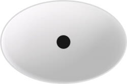 SAPHO Polysan öntött márvány mosdótál 60x40 cm, matt fehér 14397MAT (14397MAT)