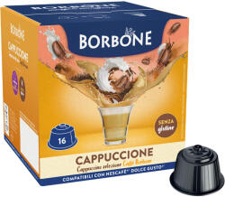 Caffè Borbone | Cappuccino - 16 capsule compatibil Dolce Gusto