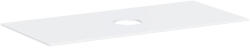 Hansgrohe Xevolos E 1180/550 pultlap középkivágással csapfurat nélküli mosdótálhoz, matt fehér 54330700 (54330700)
