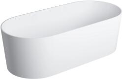 Foglia Cada freestanding compozit, alb mat, 180x76 cm, Foglia Terra (640450181103-WM)